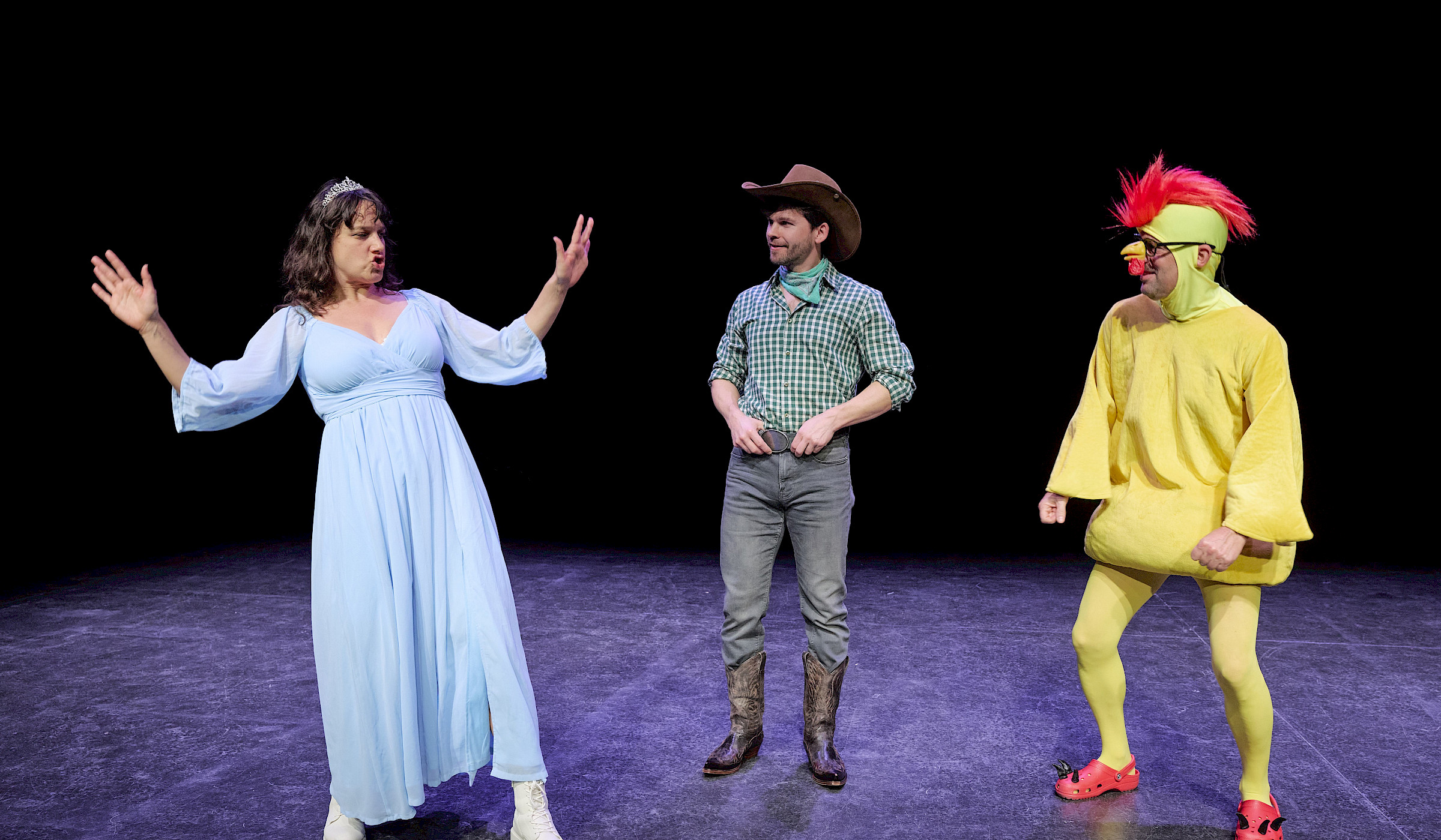 Der Cowboy, die Prinzessin und das Huhn